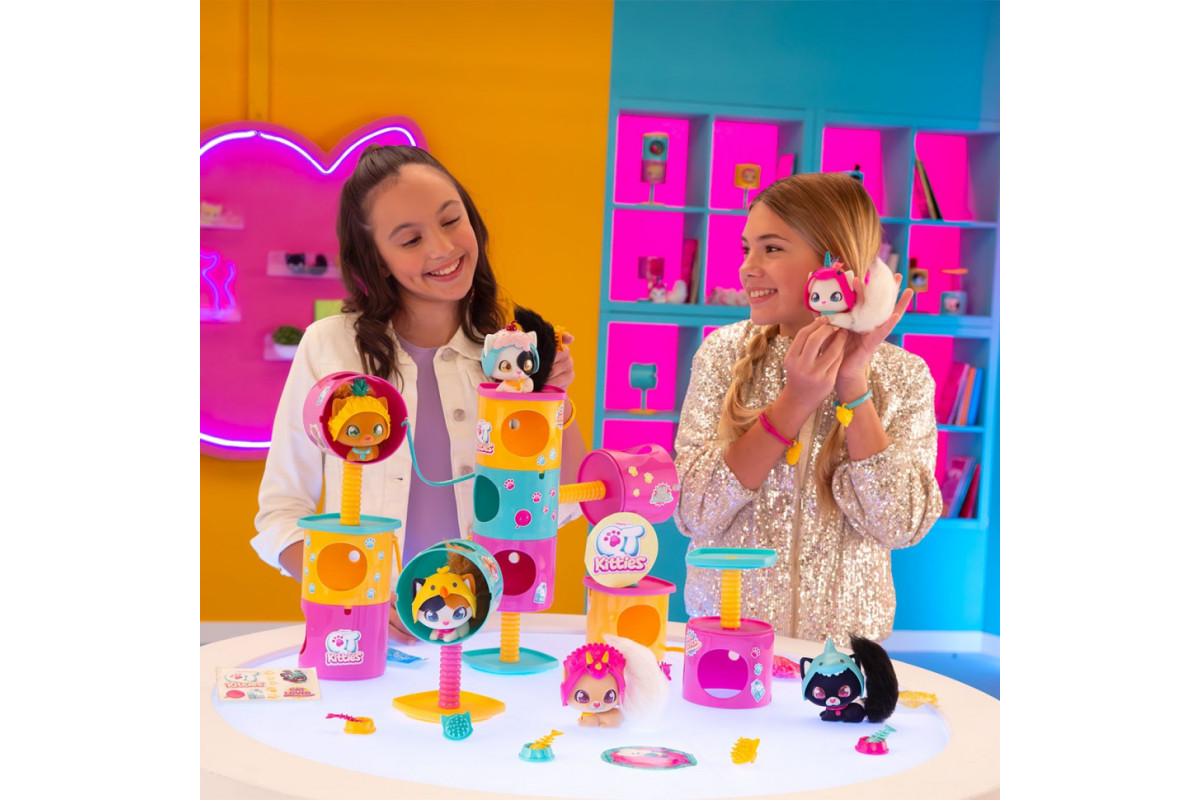 Дитячий ігровий набір "Кошеня Джинджер" QT Kitties 450001-5 фігурка, будиночок, аксесуари