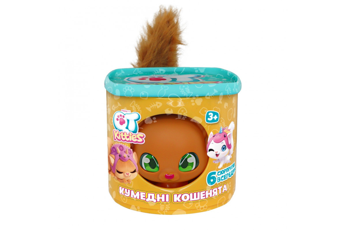 Дитячий ігровий набір "Кошеня Джинджер" QT Kitties 450001-5 фігурка, будиночок, аксесуари