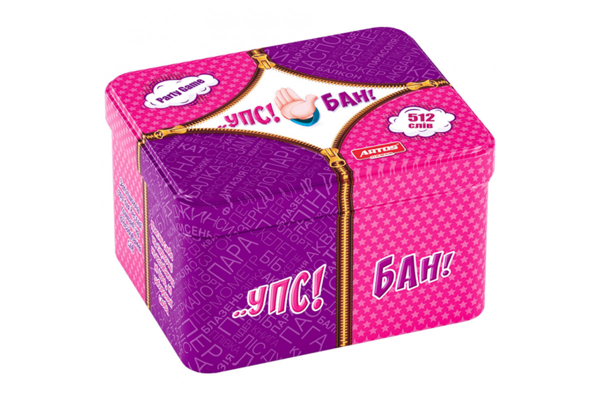 Настольная игра "Упс! Бан!" 1106 в коробке