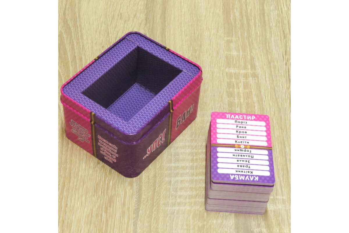Настольная игра "Упс! Бан!" 1106 в коробке