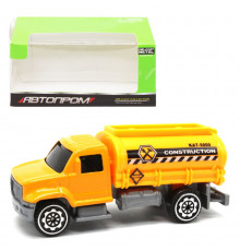 Машинка игрушечная Спецтехника АвтоПром 7628 масштаб 1:64, металлическая Цистерна