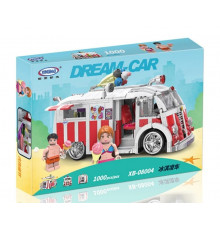 Конструктор XINGBAO XB-08004 MOC Фургон с мороженым, 1000 элемента