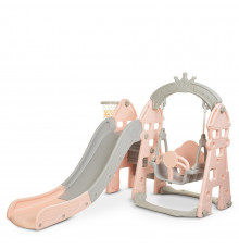 Детская горка-качель HOUSE-8 кольцо баскетбольное