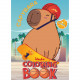 Детская раскраска со стикерами "Капибара и спорт" CB23, 16 страниц