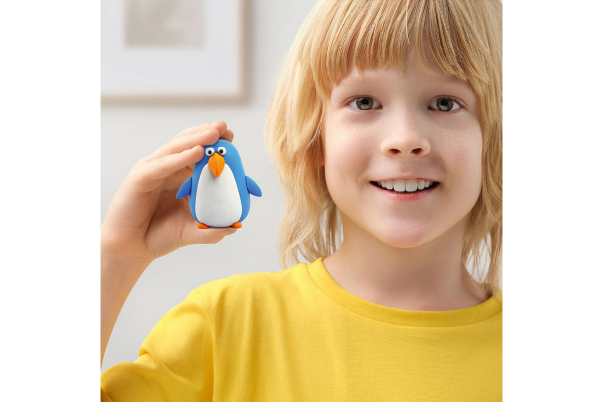 Меганабор пластилина "Птицы" ЛИПАКА 15013-UA01 самостоятельно затвердевает