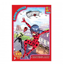 Пазлы детские "Леди Баг" LB1003, 117 элементов