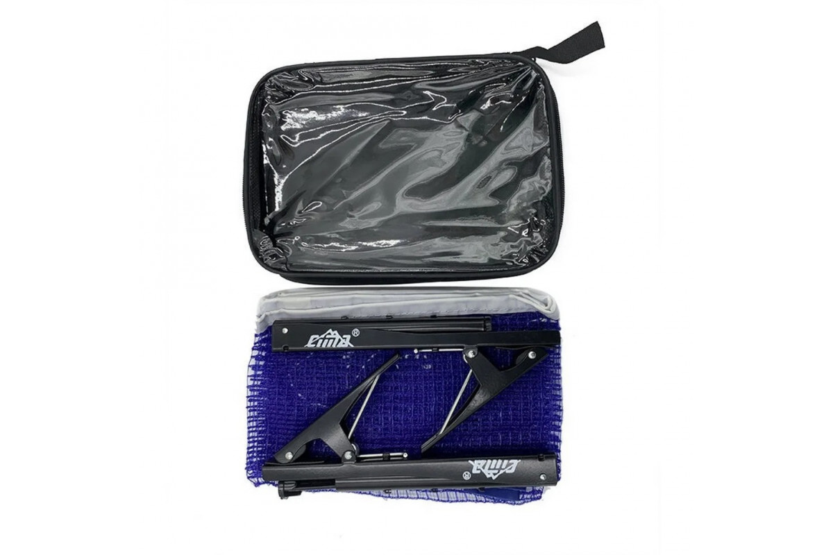 Сітка для настільного тенісу на кліпсах у чохлі NE-CM-8