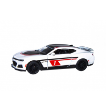Дитяча модель машинки Chevrolet Camaro ZL1 2017 Kinsmart KT5399FW інерційна, 1:38  White