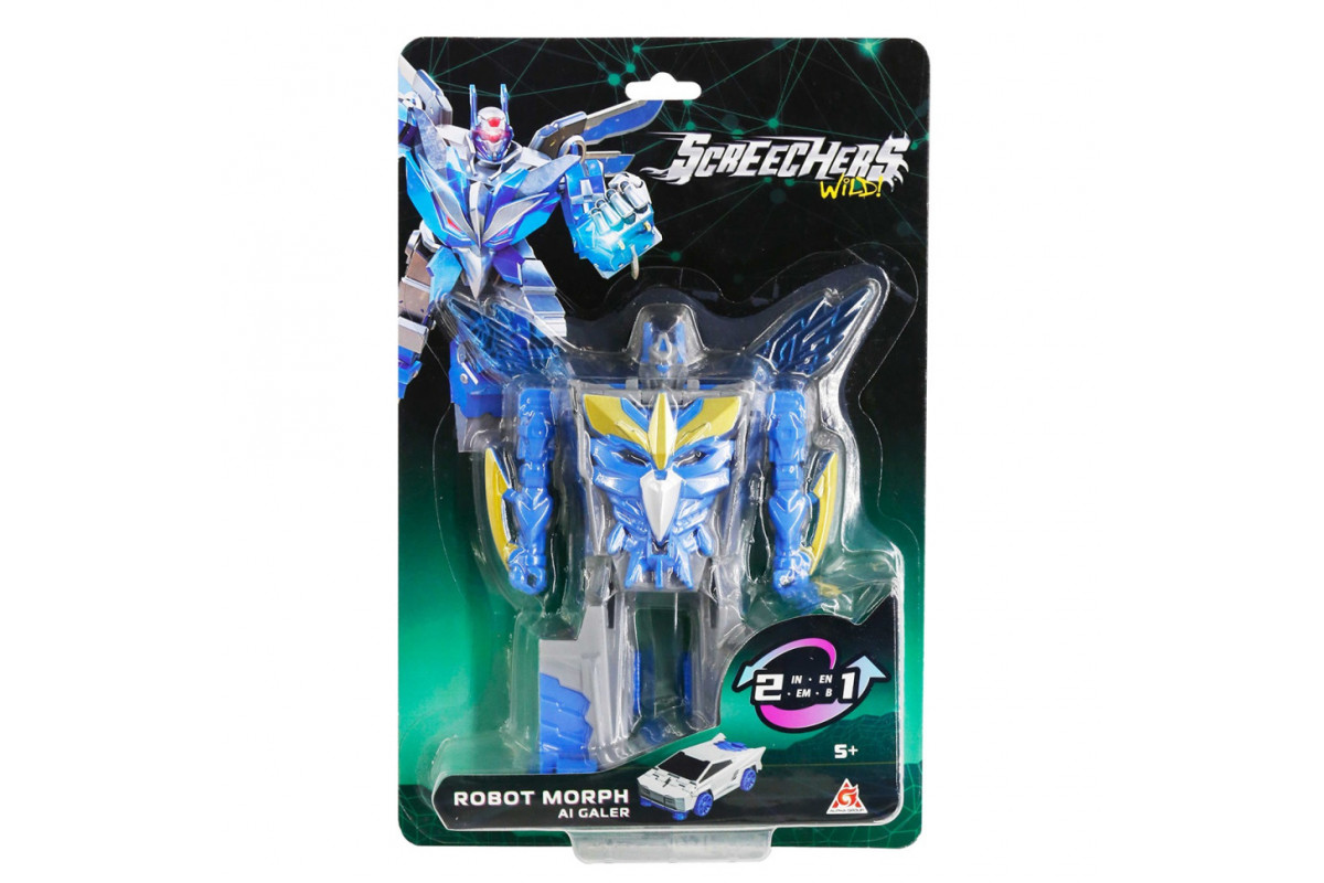 Дитячий робот-трансформер "Галер" Screechers Wild! EU686151 S5 блістер