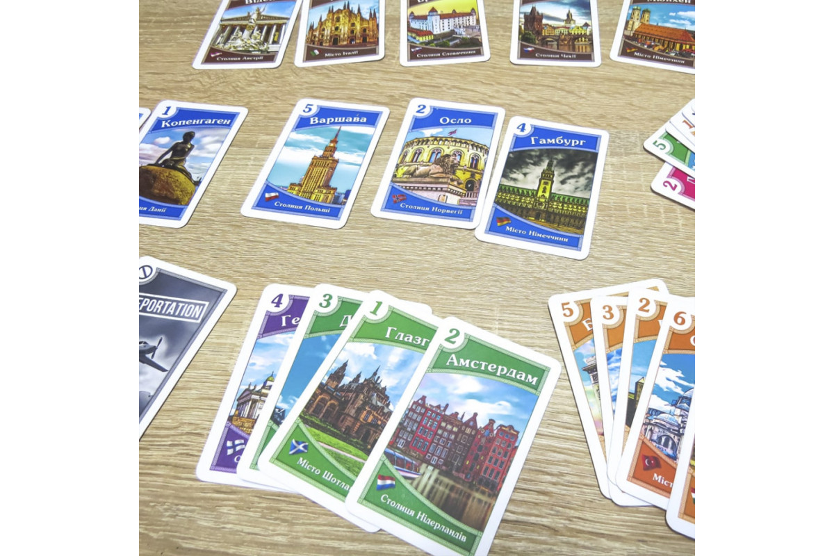 Карткова гра "Галопом по Європі" 1205ATS