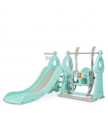 Детская горка-качель WM19011-5 кольцо баскетбольное