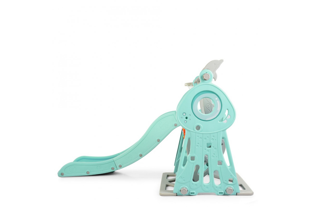 Дитяча гірка-гойдалка WM19011-5 кільце баскетбольне