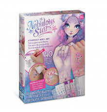 Набор для творчества Боди–арт: Звездное сияние Nebulous Stars 11012, 40 татуировок