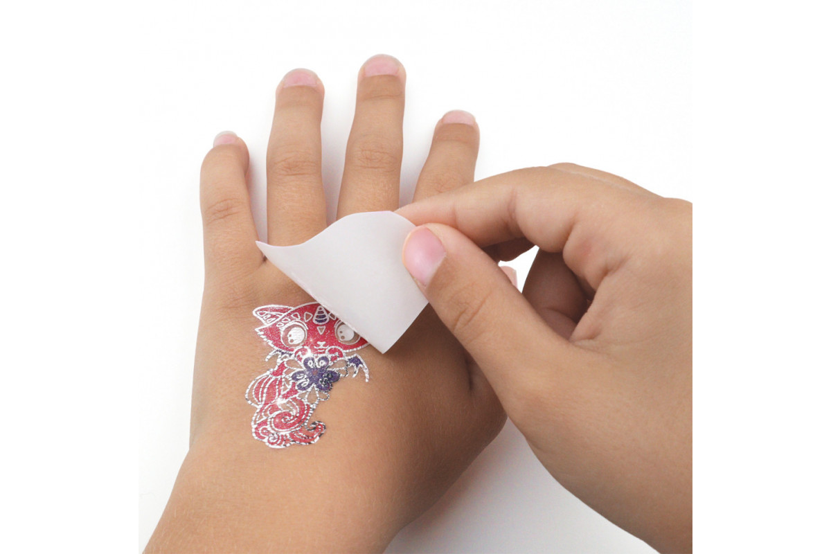 Набор для творчества Боди–арт: Звездное сияние Nebulous Stars 11012, 40 татуировок