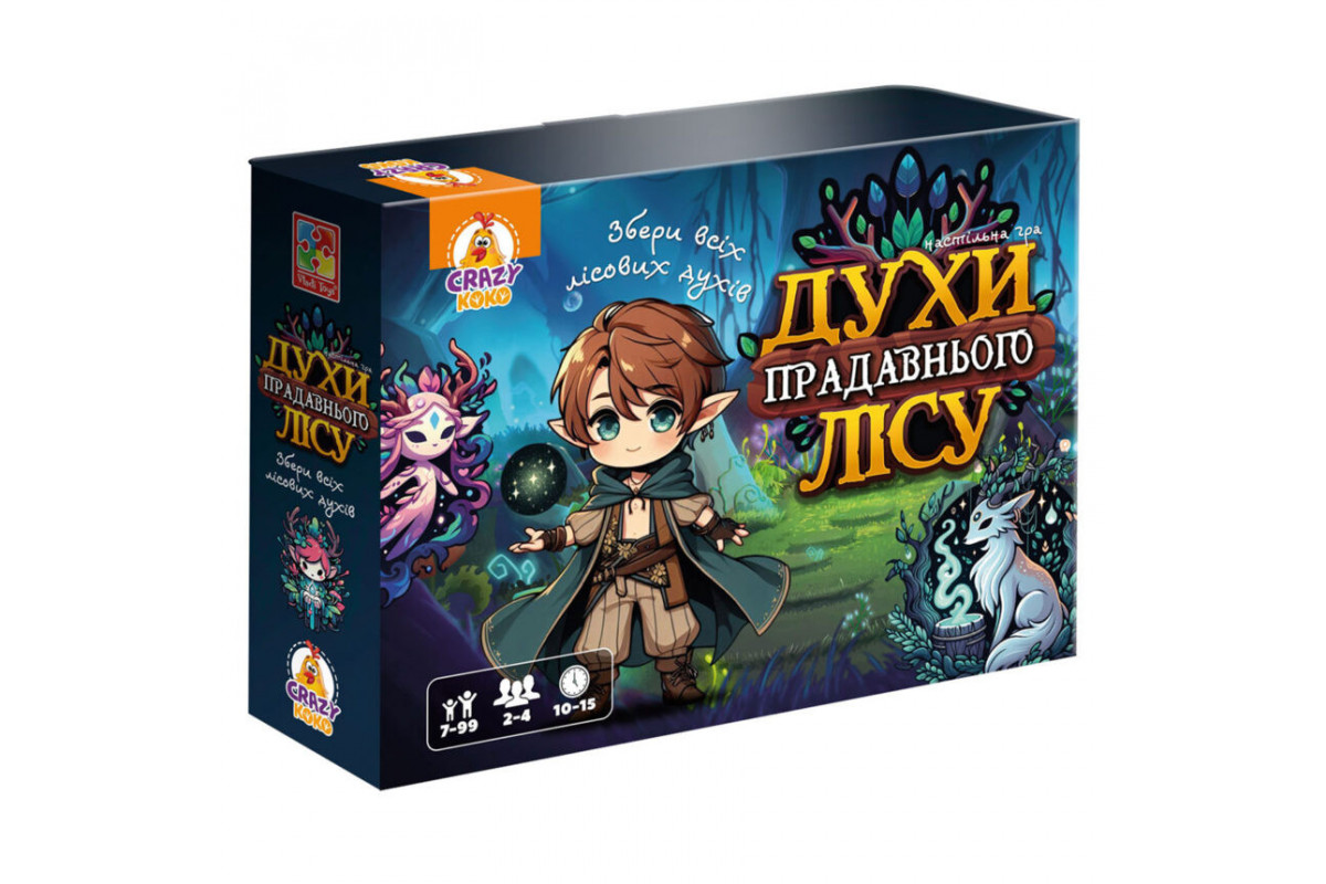 Игра настольная "Духи древнего леса" VT8055-48, 4 персонажа