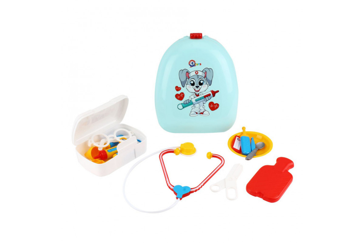Игрушка "Набор врача в рюкзаке" ТехноК 8638, 13 Предметов