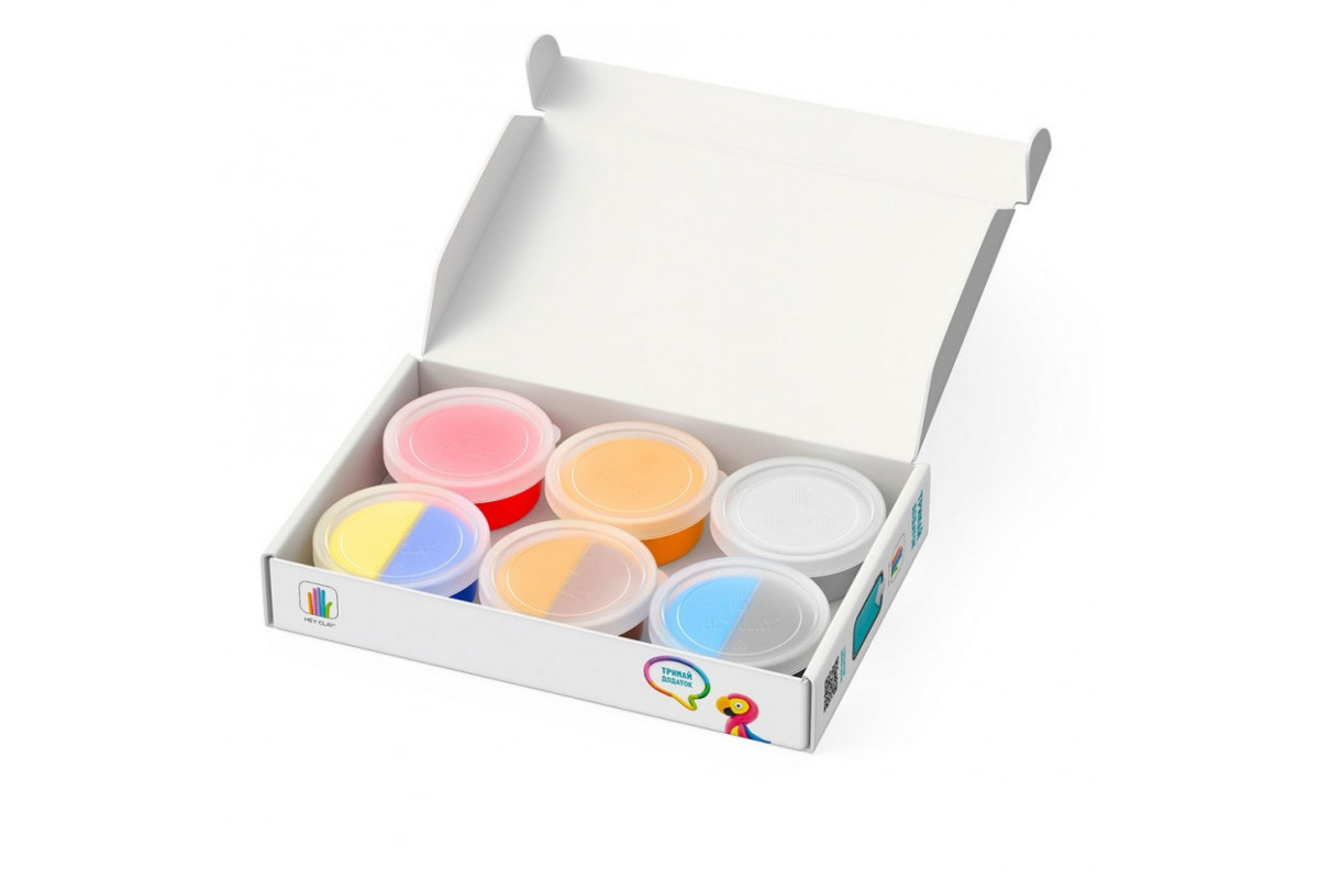 Набор пластилина "Птицы: Попугай Ара, Фазан, Голубь" ЛИПАКА 60025-UA01 самостоятельно затвердевает