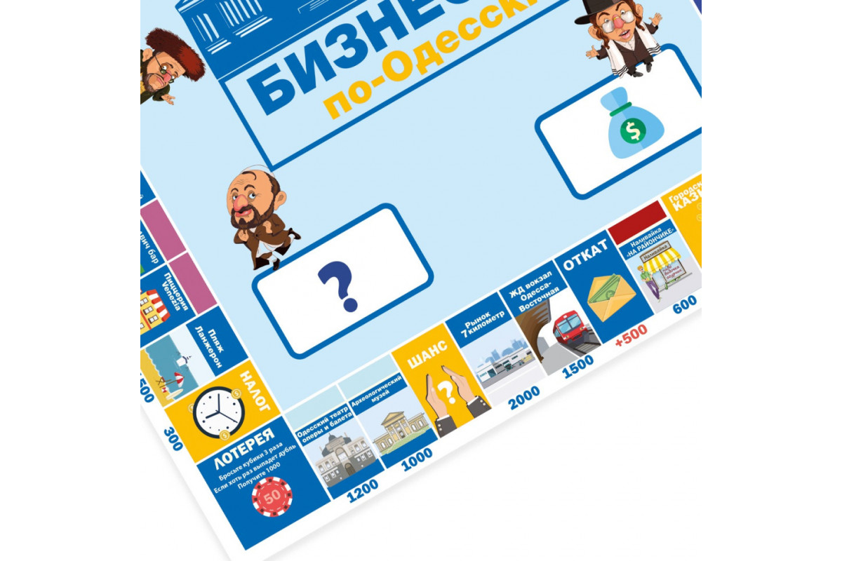 Настільна гра Бізнес по–Одеськи PLR-0047 від 2 до 5 гравців