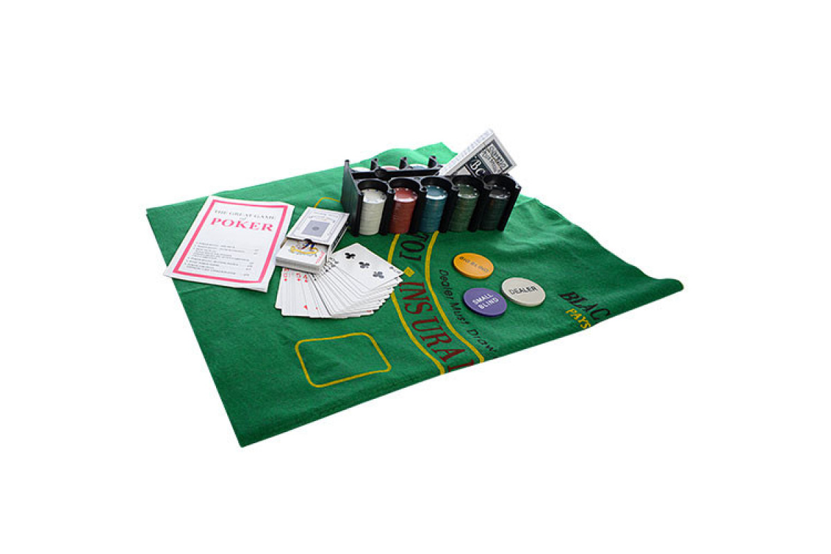 Настільна гра Покер THS-153 в металевій коробці