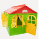 Дитячий ігровий Будиночок зі шторками 02550/23 пластиковий
