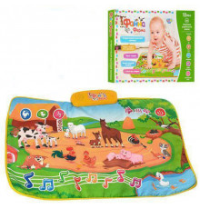 Детский развивающий коврик Прекрасная ферма M 3455 на укр. языке