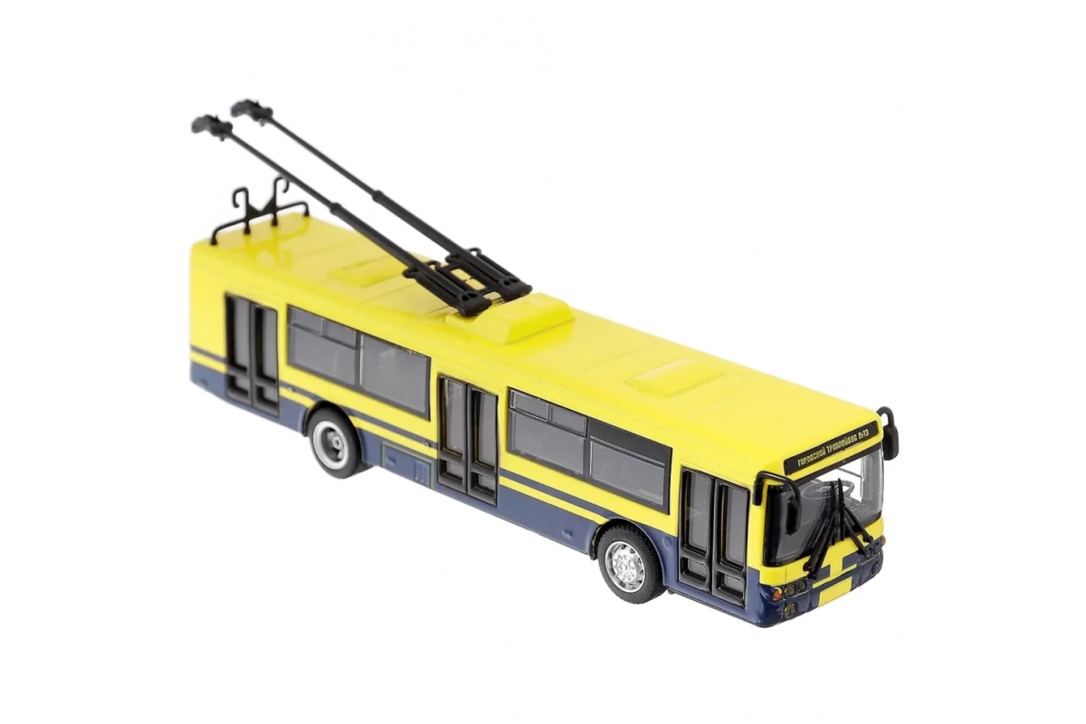 Іграшкова модель тролейбуса "Автопарк" 6407A інерційний  Жовтий