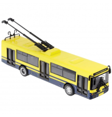 Троллейбус 6407B "Автопарк" 1:72  металлический Желтый