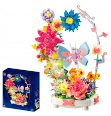 Дитячий конструктор "Butterfly garden" BB032 зі світлом, 914 деталей