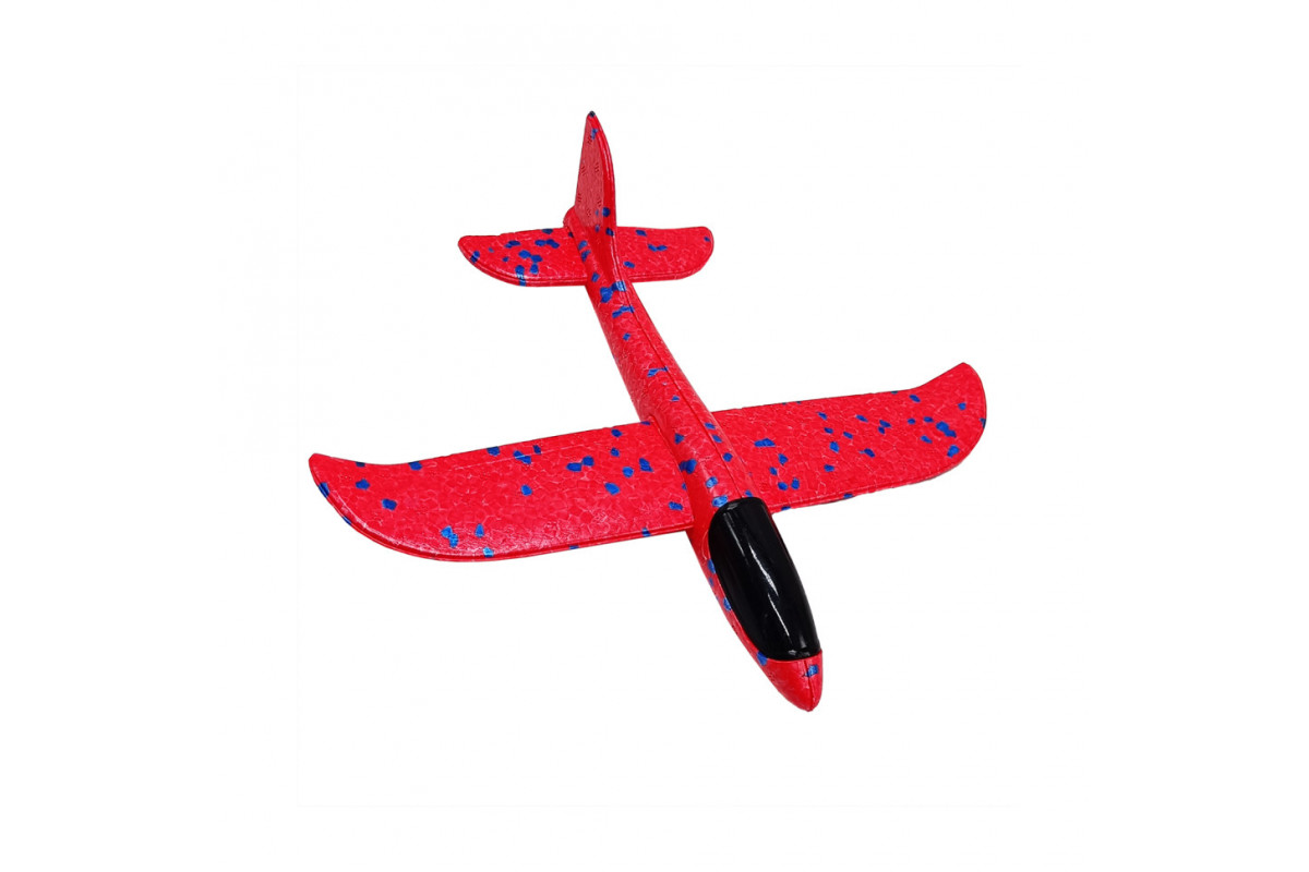 Детский метательный самолёт-планер C28006(Red) длина 24 см