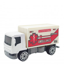 Машинка игрушечная Спецтехника АвтоПром 7637 масштаб 1:64, металлическая Ambluance