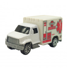 Машинка игрушечная Спецтехника АвтоПром 7637 масштаб 1:64, металлическая Ambluance 5