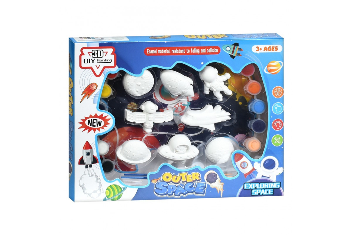 Набір для творчості Космос MK 5723(Space) фарби, пензлики