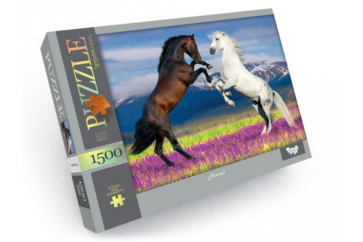 Пазлы C1500-04-01-10, 1500 элементов Дуэль