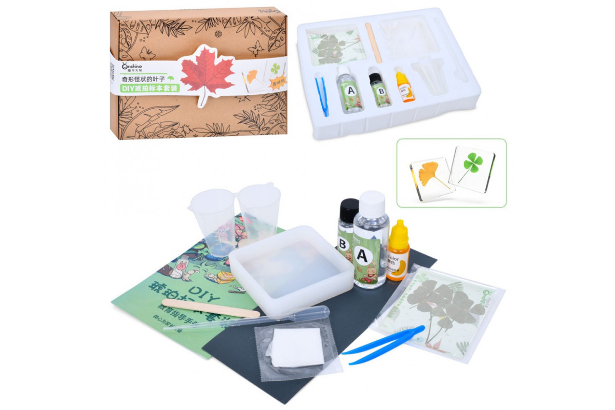 Детский набор для творчества "Cухоцвет" FG231102005M, пинцет, краска, застывающая жидкость