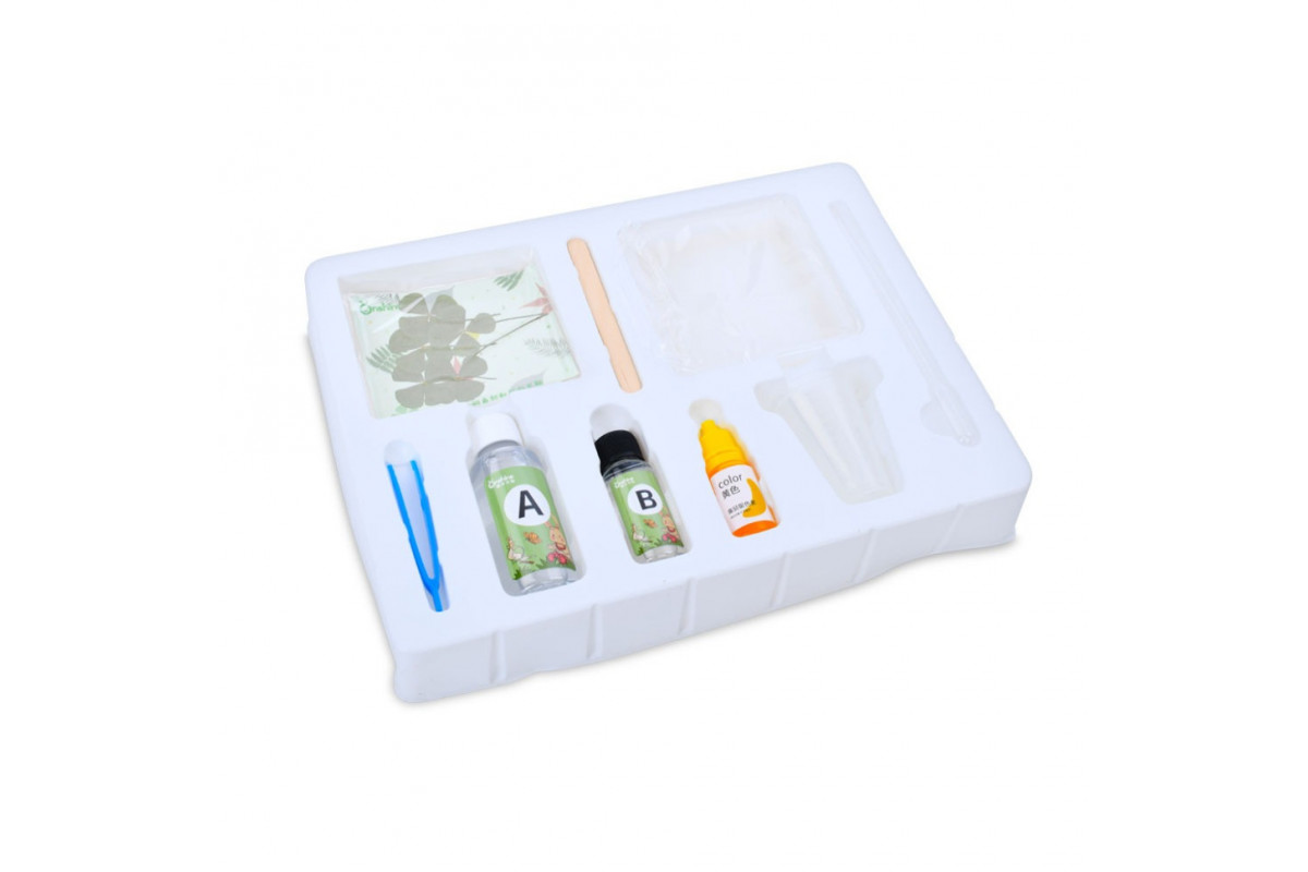 Детский набор для творчества "Cухоцвет" FG231102005M, пинцет, краска, застывающая жидкость