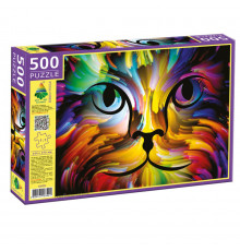 Пазл классический "Котя" 83491 плотный картон 500 элементов