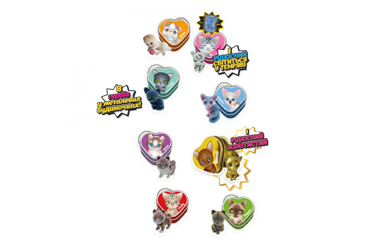 Фигурка-сюрприз "Милые котята" Cool Things PC048 серии "Puppy club gold edition" в ассортименте
