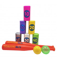 Игра для улицы Городки 10180, 2 биты в комплекте