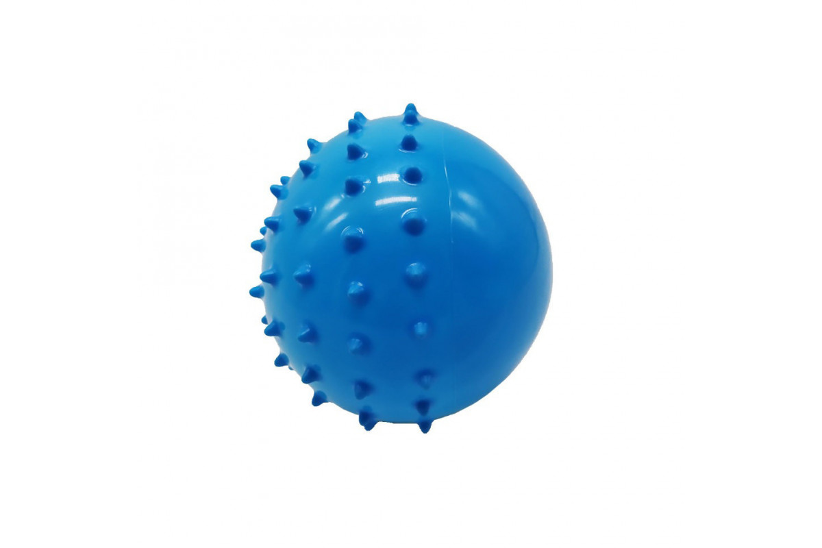 М'яч гумовий із шипами "Монстри" RB20305, 9", 60 грам Синій