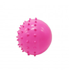 Мяч резиновый с шипами "Монстры" RB20305, 9", 60 грамм Розовый