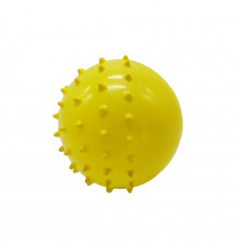 Мяч резиновый с шипами "Монстры" RB20305, 9", 60 грамм Желтый