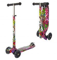 Самокат детский MAXI iTrike JR 3-055-WP5 складной