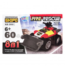 Детский конструктор Пожарная служба спасения Fire Rescue KB 099A 60 деталей