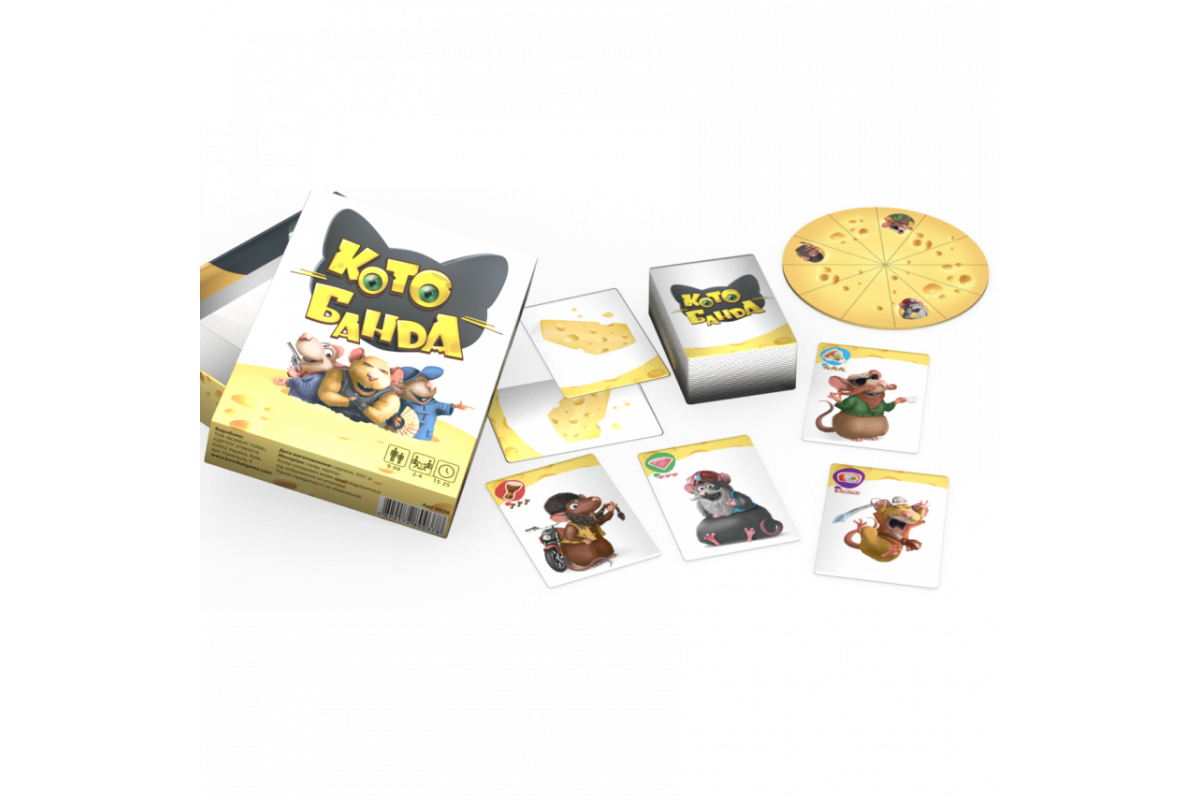 Карточная настольная игра 800378 "КотоБанда"