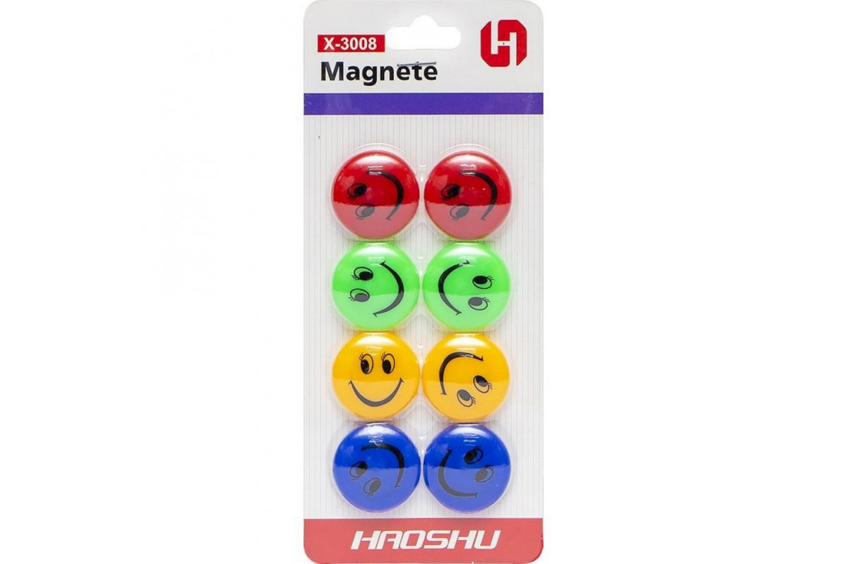 Магніт для дошки "Смайлик" X-3008 D 3 см
