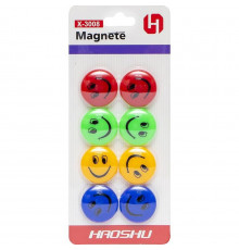 Магнит для доски "Смайлик" X-3008 D 3 см