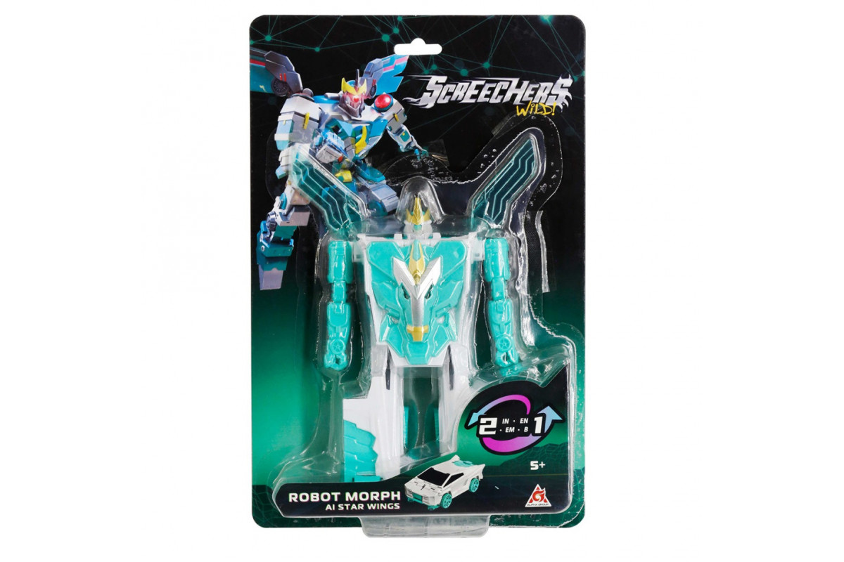 Детский робот-трансформер "Стар Вінгс" Screechers Wild! KS686153 S5 блистер