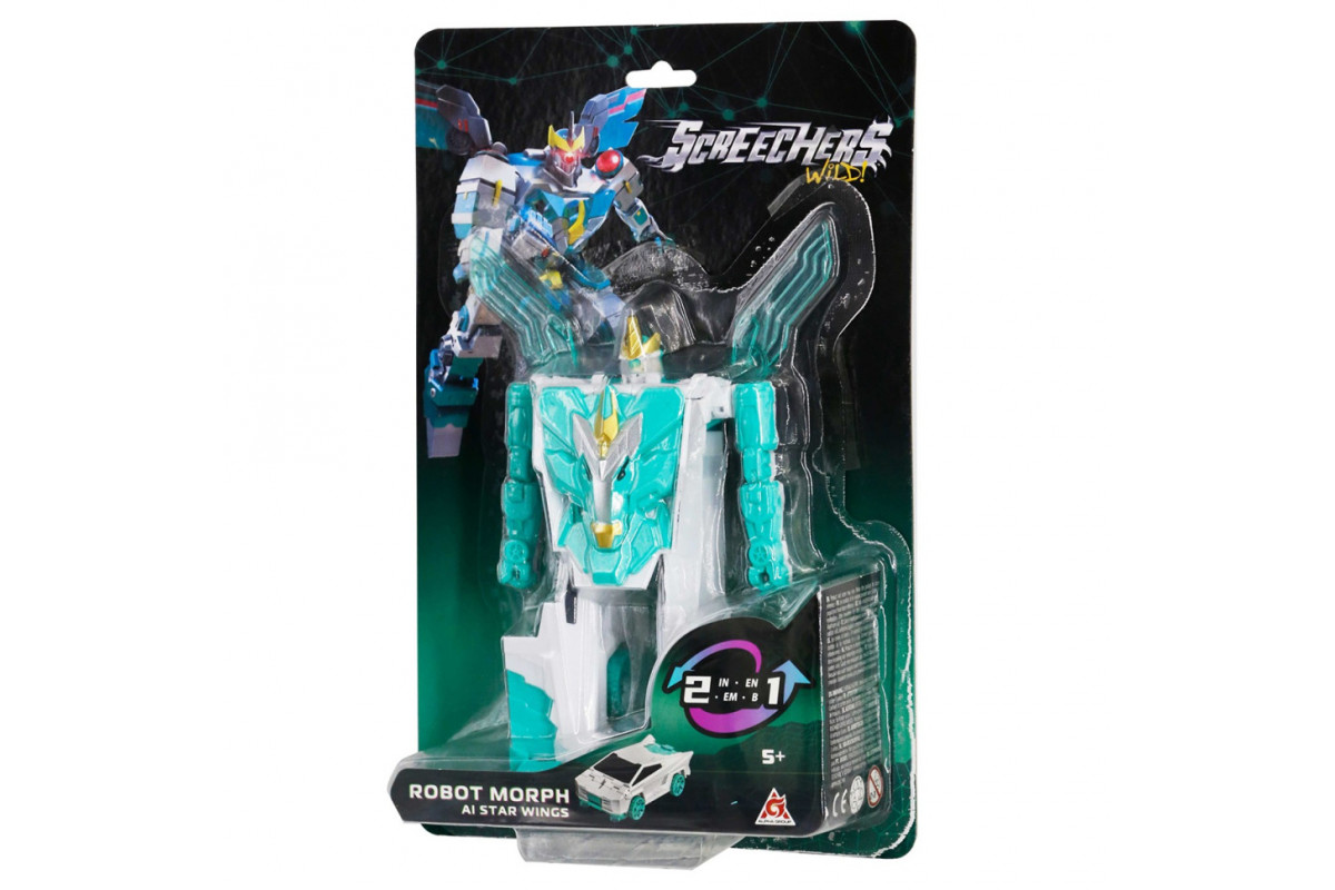 Детский робот-трансформер "Стар Вінгс" Screechers Wild! KS686153 S5 блистер