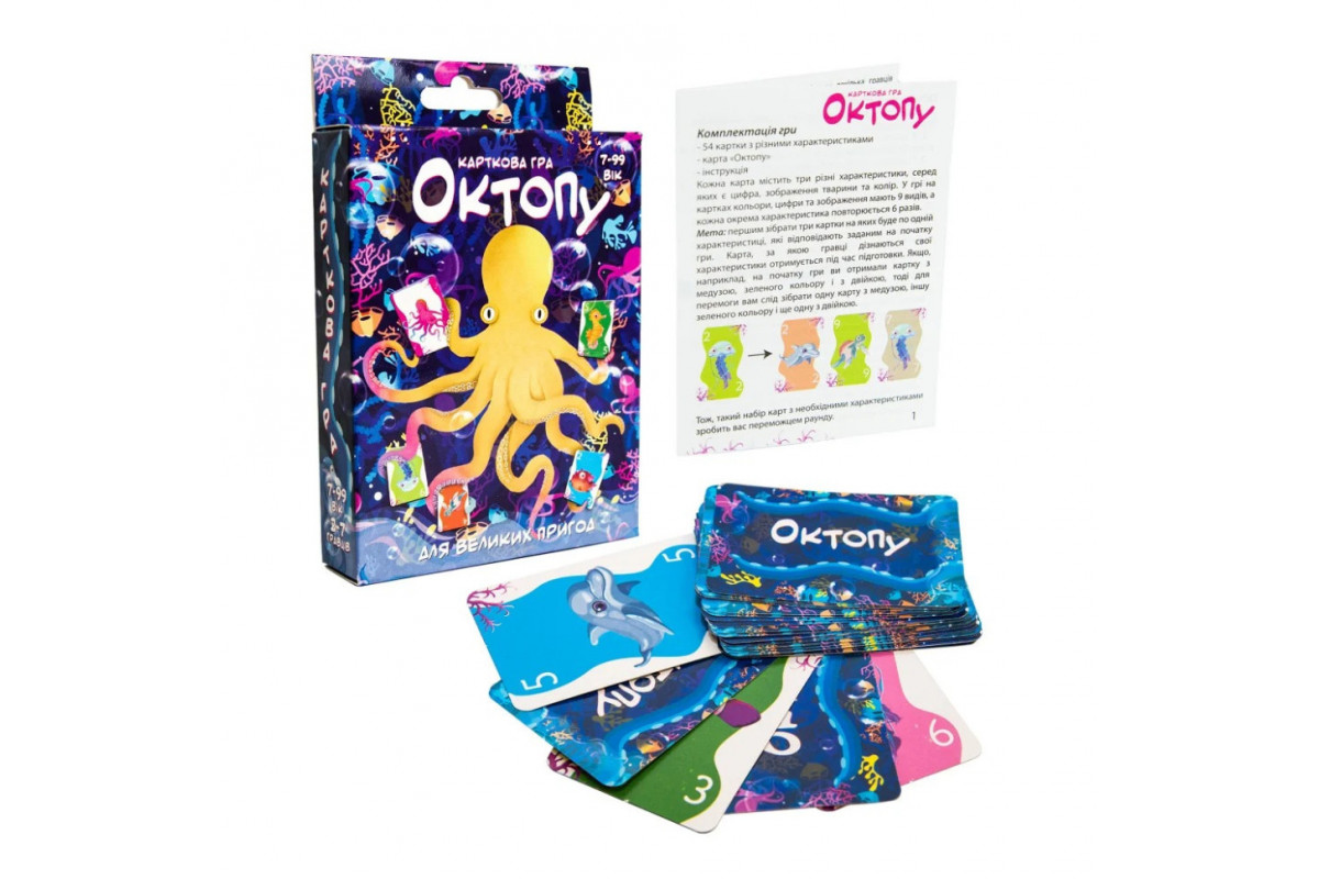 Настольная игра "Октопу" Strateg 30330