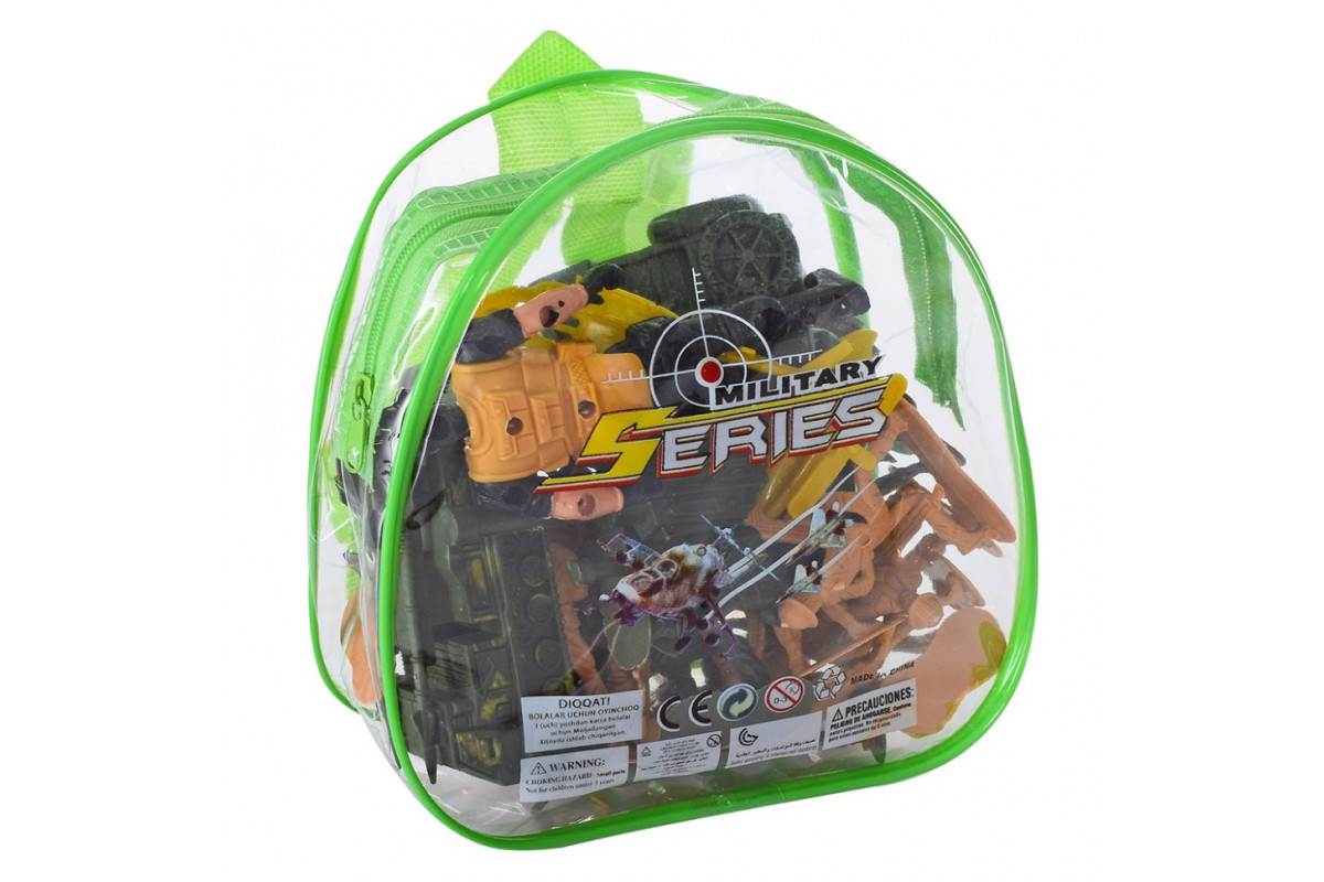 Дитячий набір солдатиків CY4149B-B, військова техніка, з транспортом